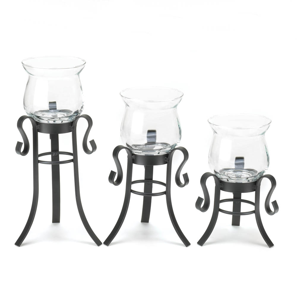 Wholesale Allure Candle Stand Trio Buy Wholesale Candle Holders