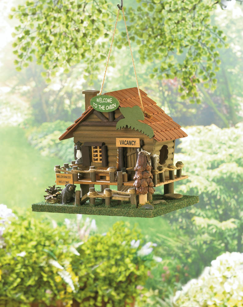 Wholesale Woodland Cabin Birdhouse Buy Wholesale Birdhouses