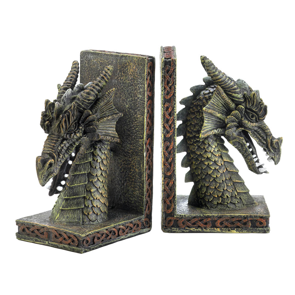 Wholesale Fierce Dragon Bookends Buy Wholesale Angel Gifts