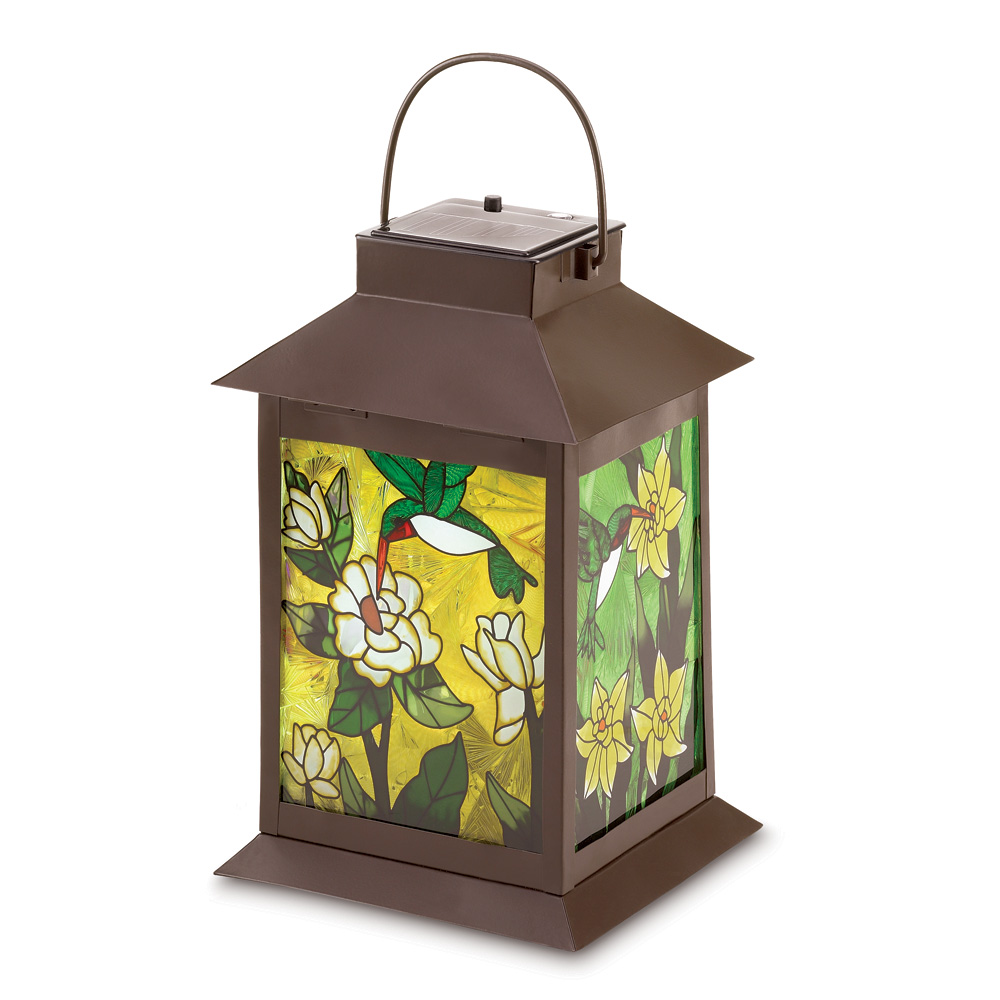 Wholesale SolarPowered Floral Lantern Buy Wholesale Lanterns