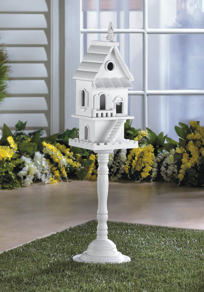 Wholesale Two Story Pedestal Birdhouse Buy Wholesale Birdhouses