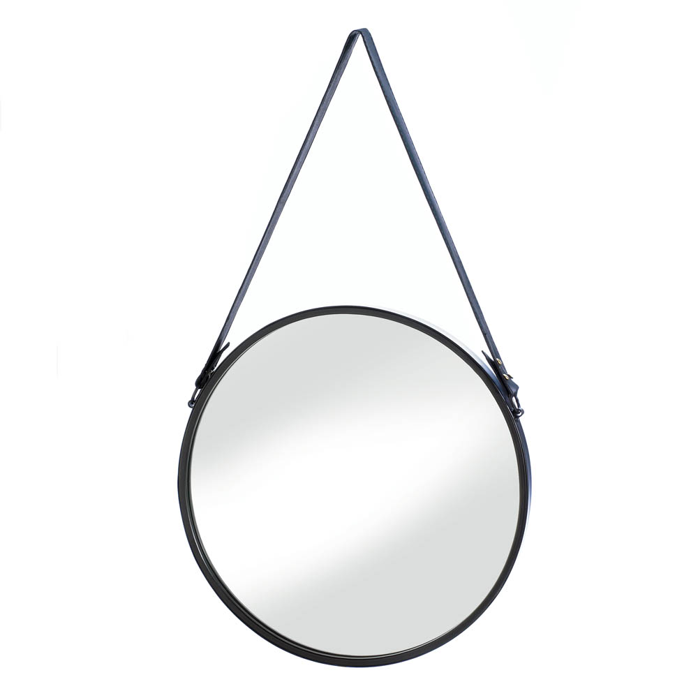 Wholesale Hanging Mirror With Faux Leather Strap Buy Wholesale Mirrors