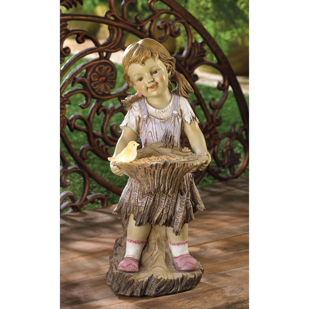 Wholesale Sweet Summertime Solar Statue Buy Wholesale Garden Statues