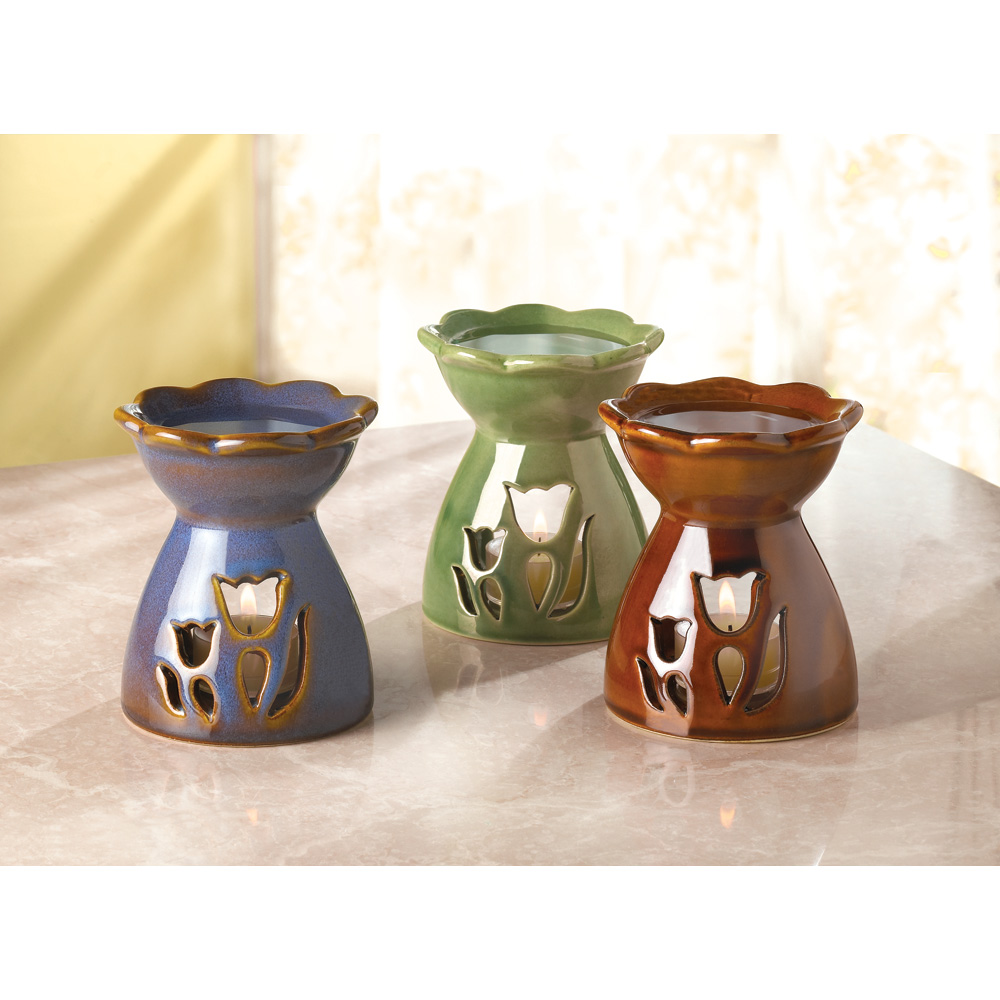 Wholesale Porcelain Tulip Oil Warmer Buy Wholesale Oil Burners and
