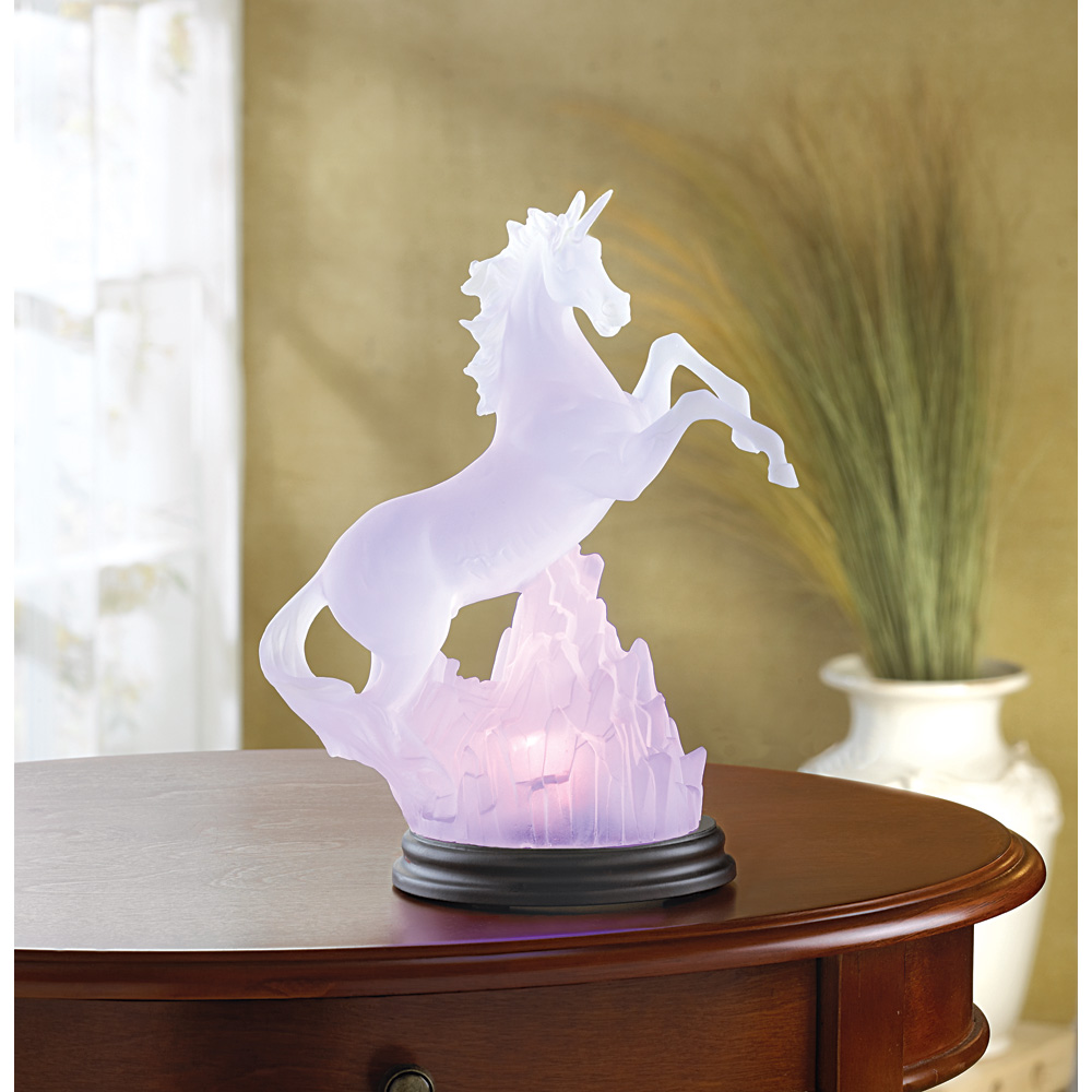 Wholesale Frosted Unicorn with Multicolor Light Buy Wholesale Animal