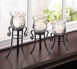 Allure Candle Stand Trio