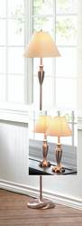 Antique Copper Lamp Trio