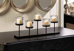 5 Cups Staggered Candleholder