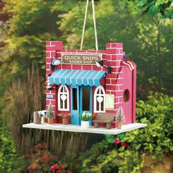 Barber Shop Birdhouse