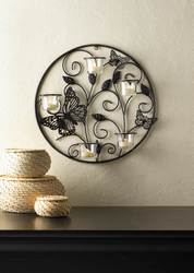 Butterfly Candlelight Wall Sconce