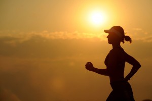 Running at Sunrise