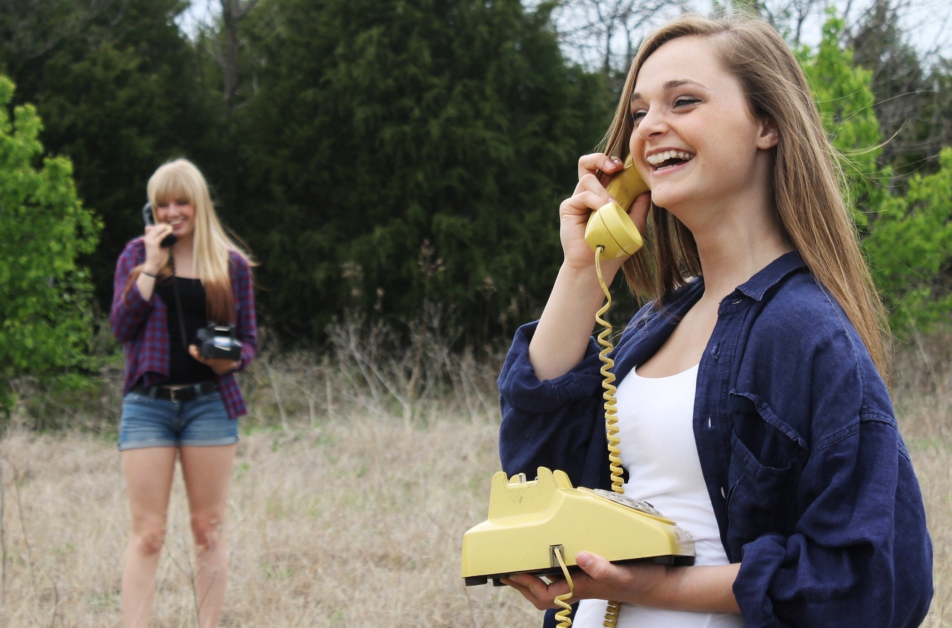 conference calls with your friends from any where
