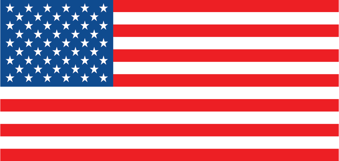 American Flag - international numbers