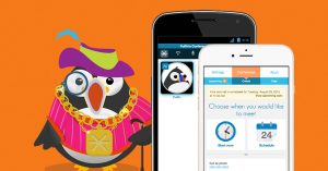 Puffin with free calling app