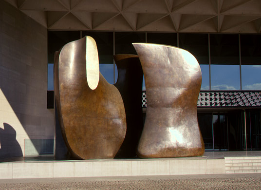 Permanent Collection: Henry Moore's Knife Edge Mirror Two