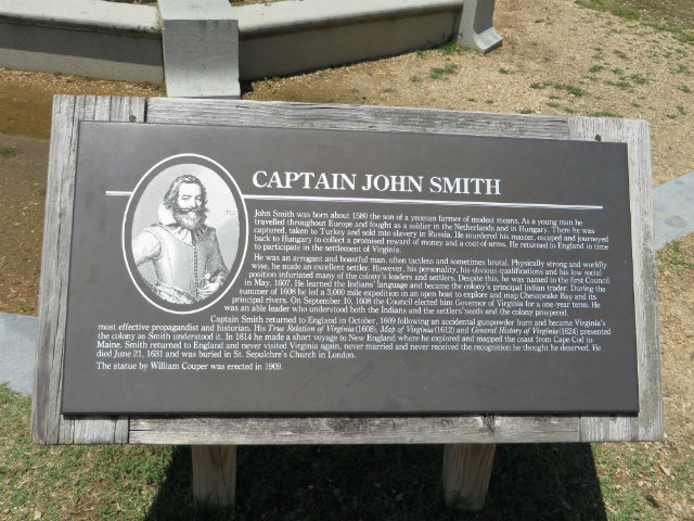 Captain John Smith placard