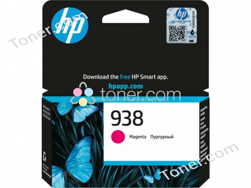 HP 4S6X6PE HP 938 INK CARTRIDGE MAGENTA Ink Cartridge Toner.com 