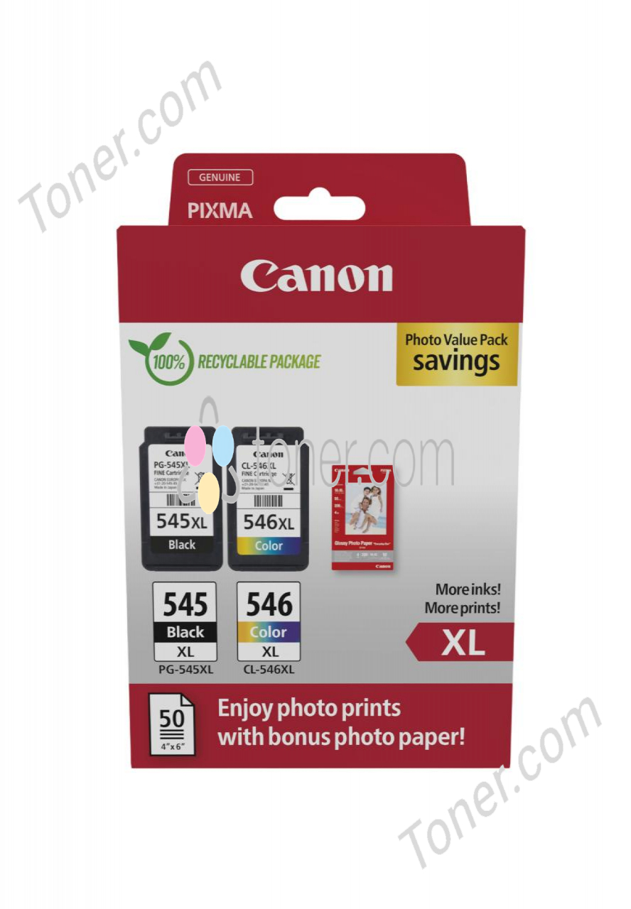 Calcomp 8286B011[AA],8286B011AA,8286B011 CANON PG-545XL CL-546XL
