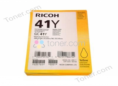 Ricoh 405764,J90911,J909-11,GC41Y,GC-41Y RICOH AFICIO SG3100 PRINT