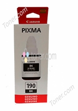 Canon 0667C001[AA],0667C001AA,0667C001 CANON GI-190 INK BLACK Ink Toner.com  information