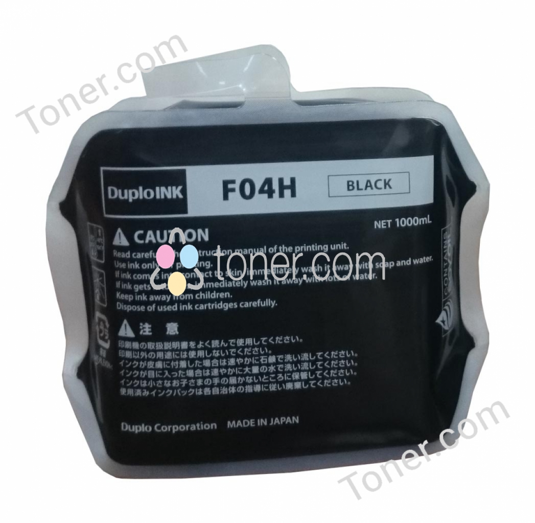 Duplo F04H DUPLO DP-F510 INK CARTRIDGE HIGH DENSITY SOY OIL BLACK