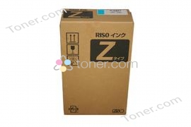 Riso S-4637,S4637 RISO Z TYPE INK LIGHT TEAL Ink Toner.com information