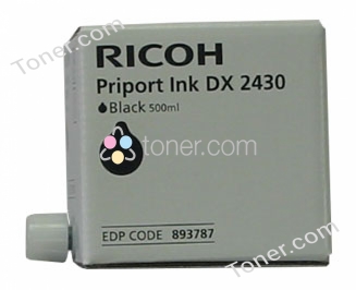 Ricoh 893787 RICOH DX2430 INK BLACK Ink Toner.com information