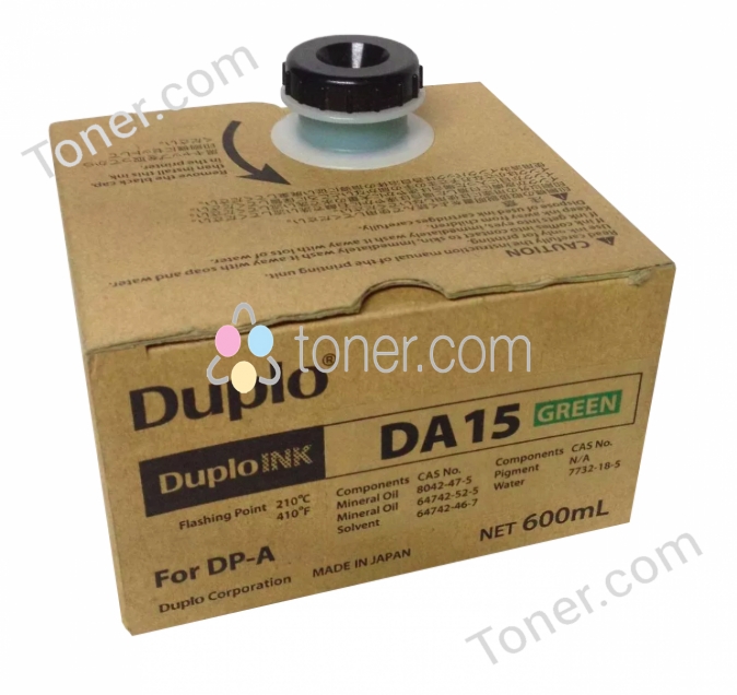 Duplo DA15 DUPLPO DP-A120 INK GREEN Ink Toner.com information