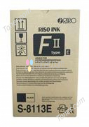 Riso S-8113E,S8113E RISO F II TYPE E INK BLACK Ink Toner.com