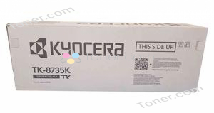 TK様 Kyocera Mita TK-8735K,TK8735K,1T02XN0NL0 KYOCERA MITA TASKALFA