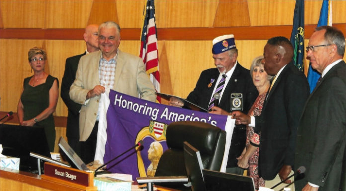 Purple Heart Day Ceremony