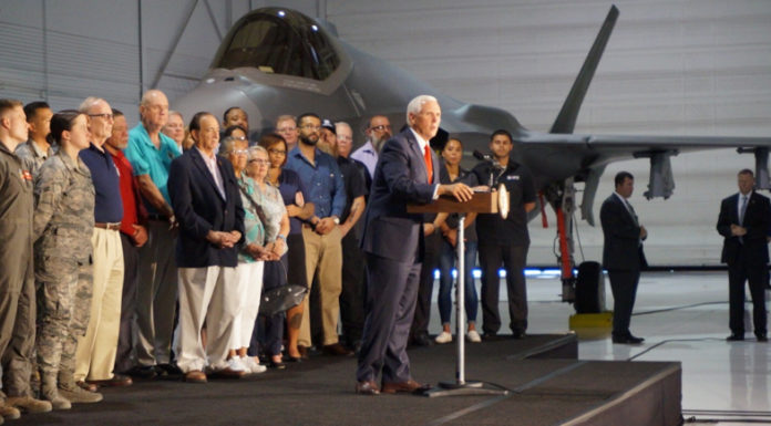 Vice President Mike Pence Visits Nellis AFB