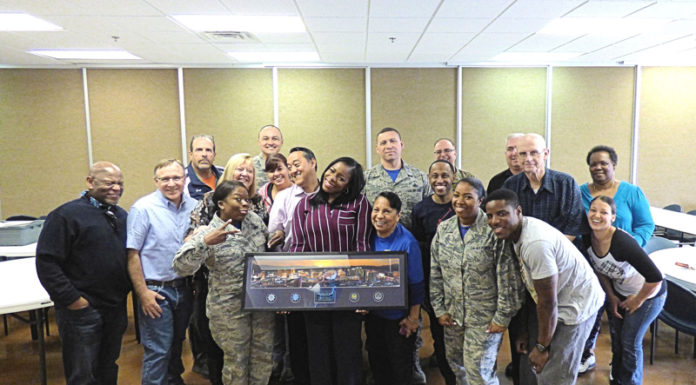 Nellis Air Force Base, Base Training Superintendent Tiffany Jones Retires