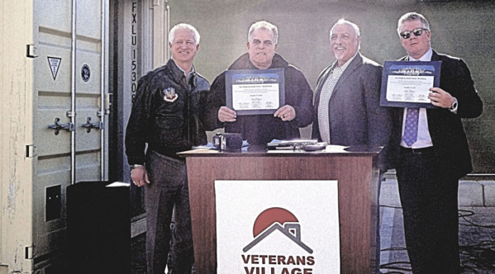 Veterans Village has Groundbreaking Ceremony for New Container Housing