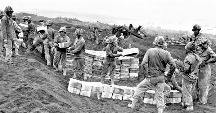 Marine veteran recalls ‘humor in combat’ over hot chocolate on Iwo Jima anniversary