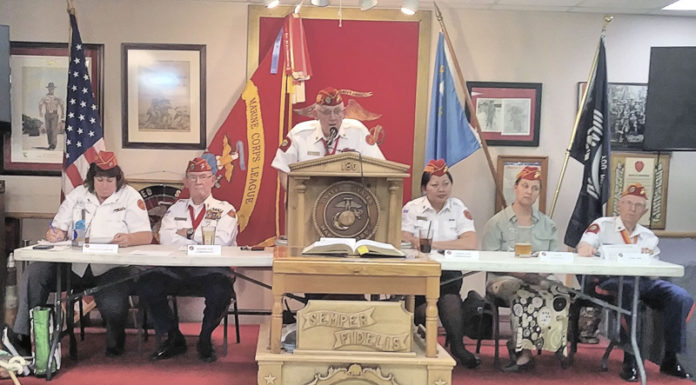 Greater Nevada Detachment 186 Marine Corp League Meeting