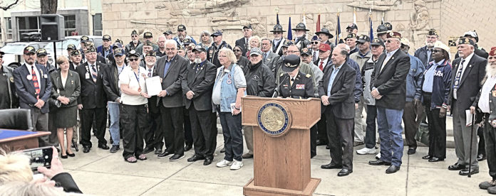 Veterans and Military Day at the Legislature