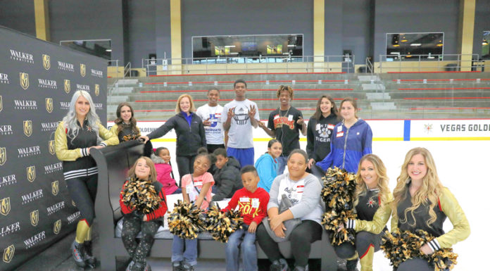 Walker Furniture Partners with Golden Knights for Inaugural ‘Beds for Kids’ Event