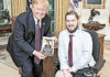 Trump meets with quadruple amputee Marine vet in Oval Office