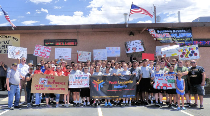 Youth Leadership Authority Hosts Devil Pup Car Wash at Henderson VFW Post 3848