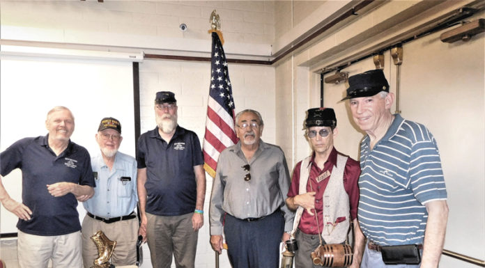 Meeting of William B. Keith Camp #12 Sons of Union Veterans of the Civil War