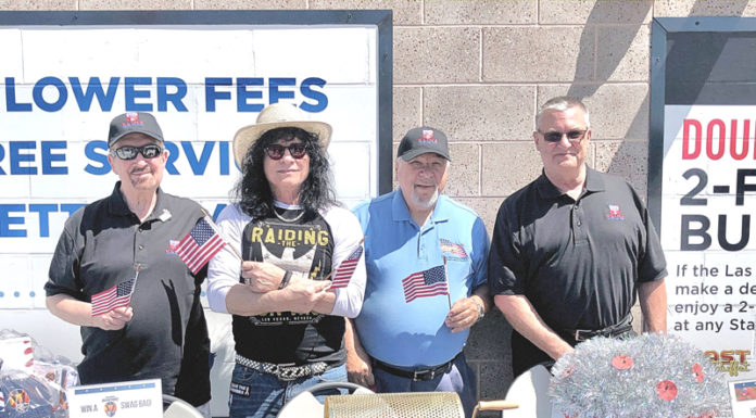Salute To Veterans At Las Vegas Ballpark