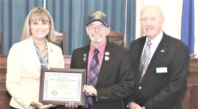 NDVS presents veteran and veterans’ supporter of the month