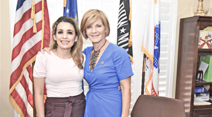 Congresswoman Susie Lee Interviews Iraq Veteran For Veterans History Project