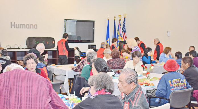 Humana Christmas Party; No Senior Left Behind