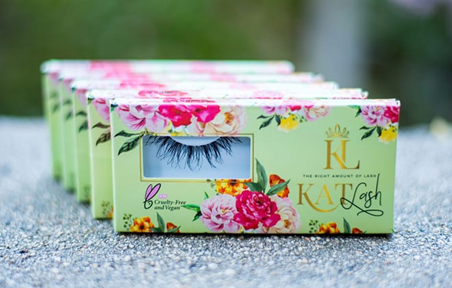 A set of Kat lash by Glamour Garden Cosmetics