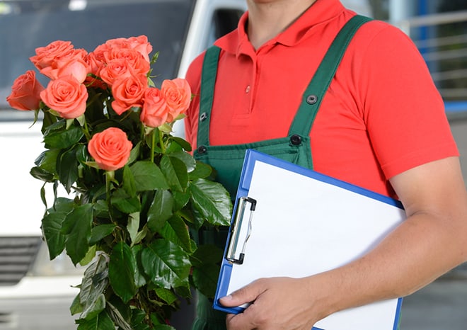Things-To-Consider-When-Using-A-Flower-Delivery-Sydney-Service-flower-delivery-person