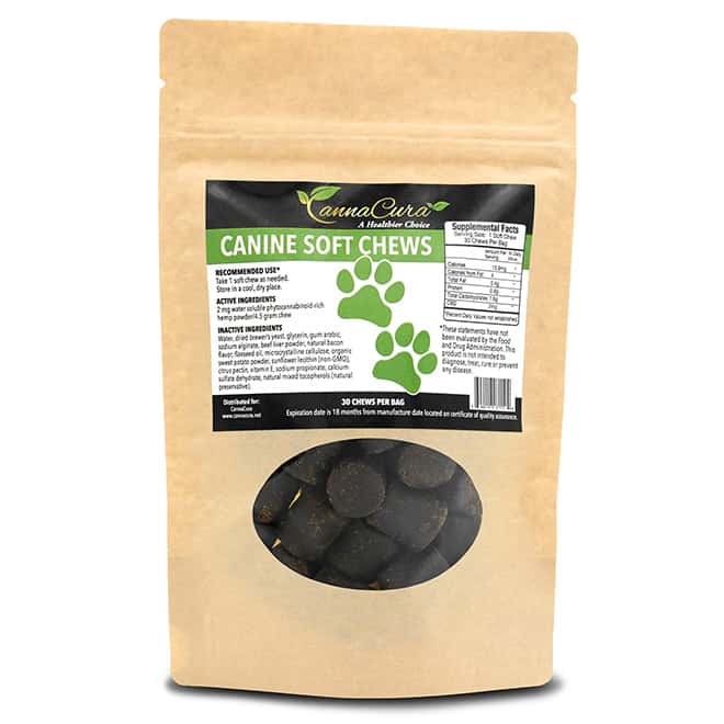 Three-CBD-Products-Every-Woman-Should-Carry-in-Her-Purse-canna-cura-cbd-dog-soft-chews