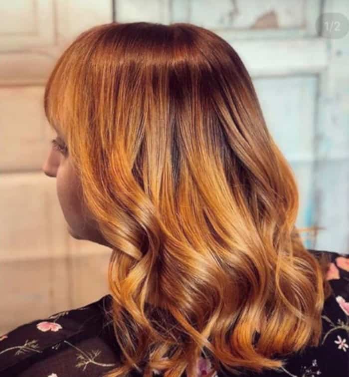 apple cider hair color fall trend
