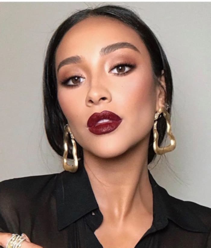 celebrity vampy lipstick